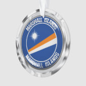 Emblème rond des Îles Marshall (devant)
