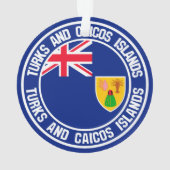 Emblème rond des îles Turques et Caïques (dos)