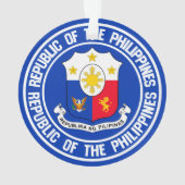 Emblème rond des Philippines (dos)