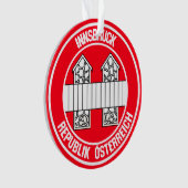 Emblème rond d'Innsbruck (devant)