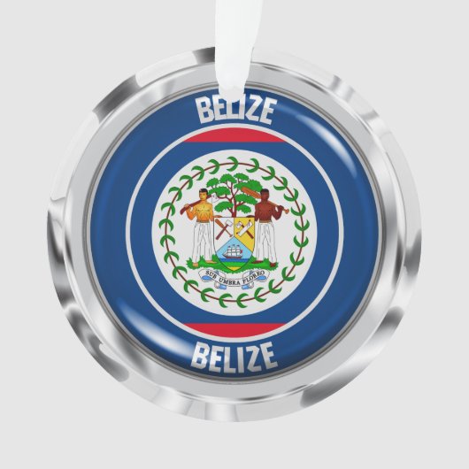 Emblème rond du Belize (devant)