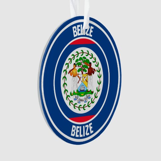 Emblème rond du Belize (devant)