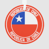 Emblème rond du Chili (dos)