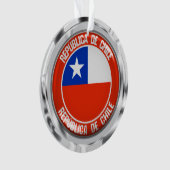 Emblème Rond du Chili (devant)