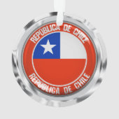Emblème Rond du Chili (dos)