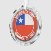 Emblème Rond du Chili (devant)