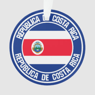 Emblème rond du Costa Rica