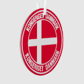 Emblème rond du Danemark (devant)