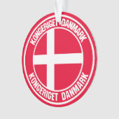 Emblème rond du Danemark (devant)