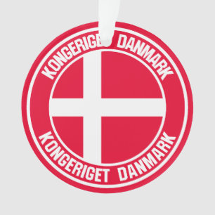 Emblème rond du Danemark
