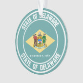 Emblème rond du Delaware (devant)