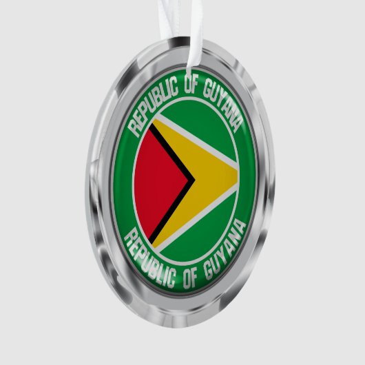 Emblème rond du Guyana (devant)