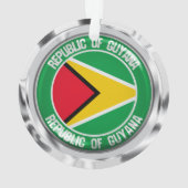 Emblème rond du Guyana (dos)