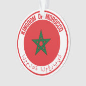 Emblème rond du Maroc (devant)