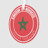 Emblème rond du Maroc (devant)