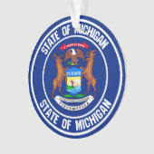 Emblème rond du Michigan (devant)