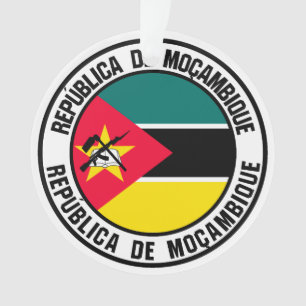 Emblème rond du Mozambique