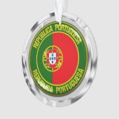 Emblème rond du Portugal (devant)