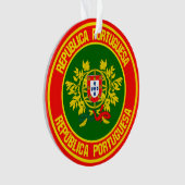 Emblème rond du Portugal (devant)