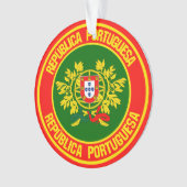 Emblème rond du Portugal (devant)