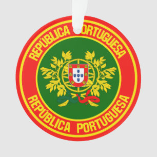 Emblème rond du Portugal