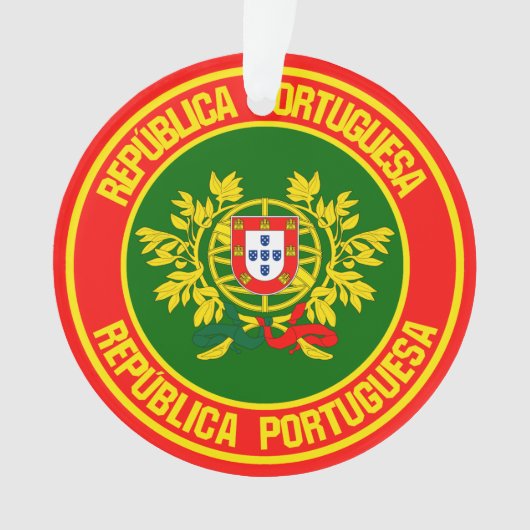 Emblème rond du Portugal (devant)