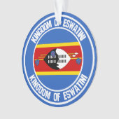 Emblème rond du Swaziland ( Eswatini ) (devant)