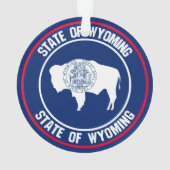 Emblème rond du Wyoming (dos)