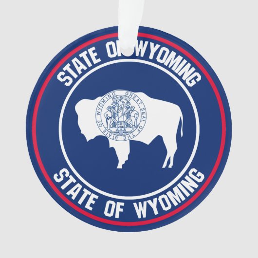 Emblème rond du Wyoming (devant)
