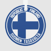 Emblème rond finlandais (dos)