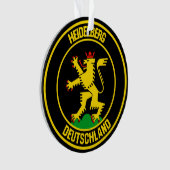 Emblème rond Heidelberg (devant)