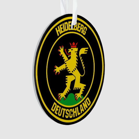 Emblème rond Heidelberg (devant)