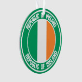 Emblème rond irlandais (devant)