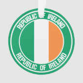 Emblème rond irlandais (devant)