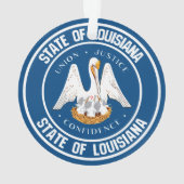 Emblème rond Louisiane (dos)