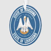 Emblème rond Louisiane (devant)