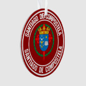 Emblème rond Saint-Jacques de Compostelle (devant)