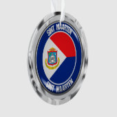 Emblème rond Sint Maarten (devant)