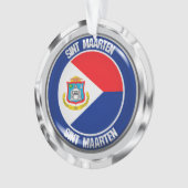 Emblème rond Sint Maarten (devant)