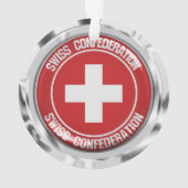 Emblème rond Suisse (dos)