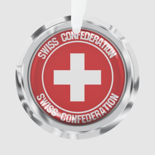Emblème rond Suisse (devant)
