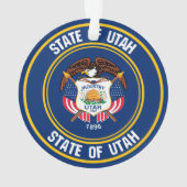 Emblème rond Utah (dos)