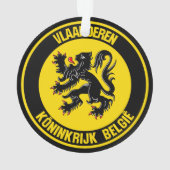 Emblème rond Vlaanderen (dos)