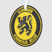 Emblème rond Vlaanderen (devant)