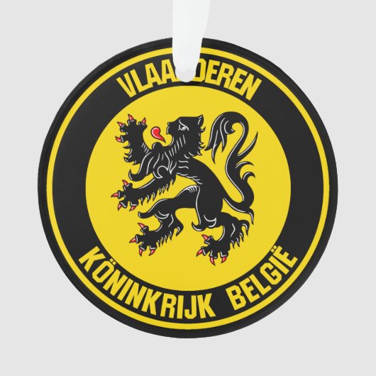 Emblème rond Vlaanderen (devant)