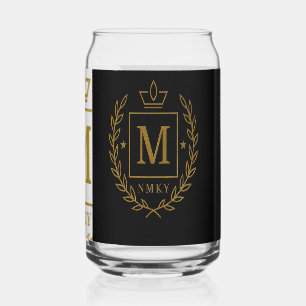 "Emblème Royal NMKY – Monogramme M Dessin de Crête