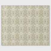 Embossed Floral Gold Look 2a Cadeaupapier (Vlak)