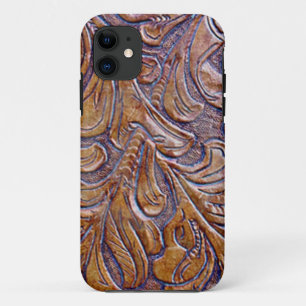 EMBOSSED MARK LEARMAN DESIGN iPhone 11 HOESJE