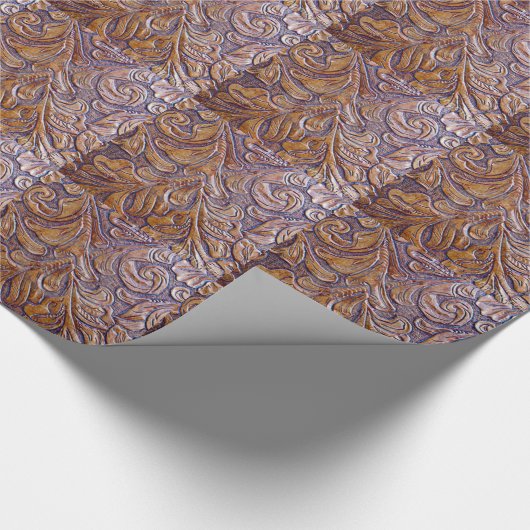 EMBOSSING LEATHER DESIGN CADEAUPAPIER (Hoek)