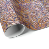 EMBOSSING LEATHER DESIGN CADEAUPAPIER (Rol Hoek)